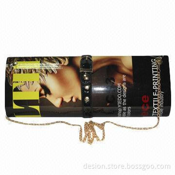 Fashion lady's cosmetic bag with beauty design